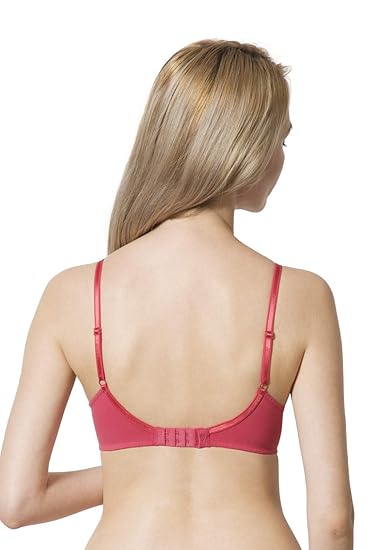 Van Heusen Women’s Cotton Non-Padded Wireless Magic Bra – Full Coverage, Anti-Bacterial, Plush Back, No-Slip Straps